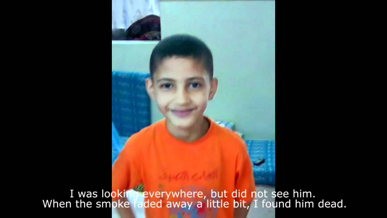 Occupied Lives: They killed my only child