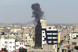 Rafah: Israeli Airstrikes in Rafah City.