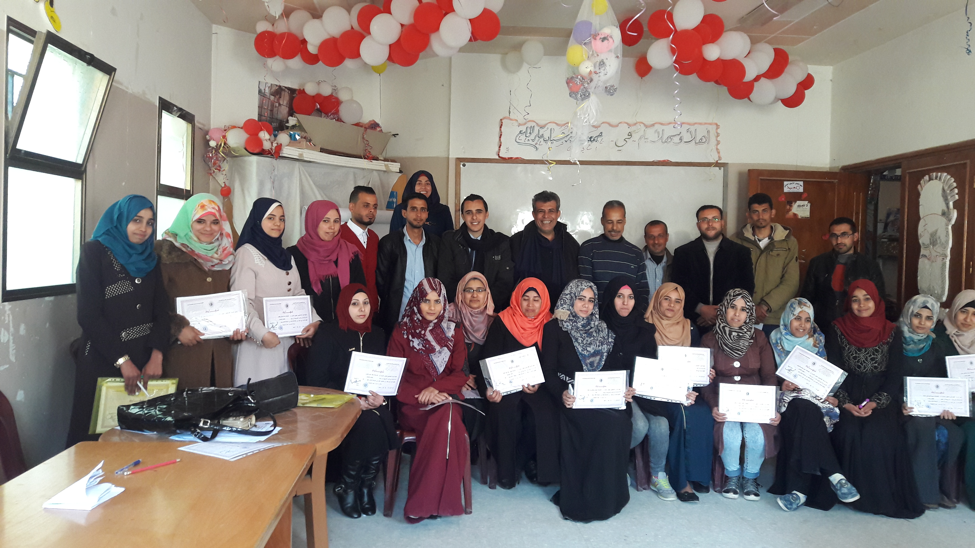 PCHR Concludes Training Course on Human Rights in Deir al-Balah with Participation of 6  CBOs
