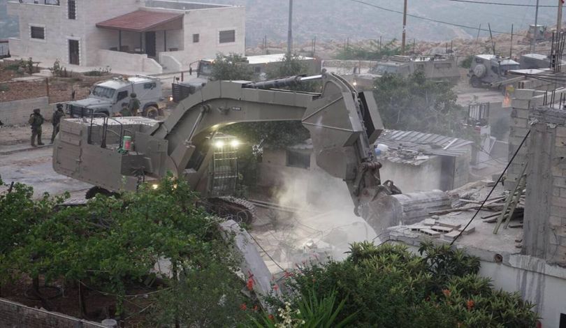 As Part of Excessive Application of Collective Punishment Policy, Israeli Forces Demolish ‘Omer al-‘Abed’s Family House