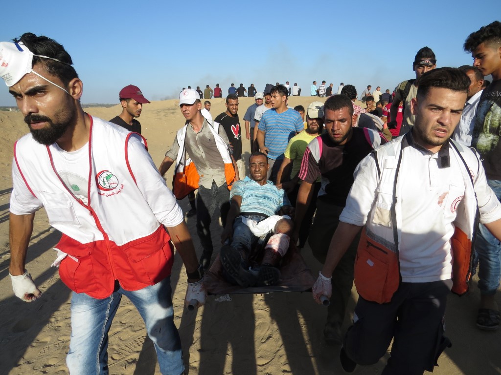 التقرير الأسبوعي حول الانتهاكات الإسرائيلية في الأرض الفلسطينيــة المحتلــة (26 يوليو – 01 أغسطس 2018)