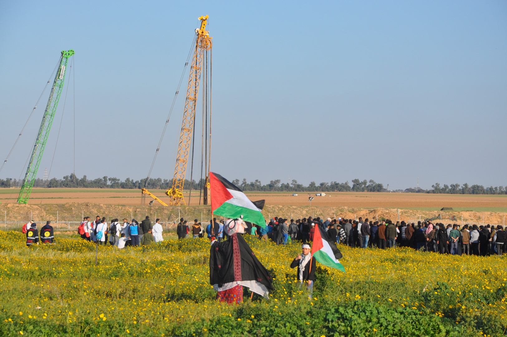 On 50th  Friday of Great March of Return and Breaking Siege, Israeli Forces Kill Palestinian Child and Wound 133 Civilians, including 32 Children, Woman, 3 Paramedics and 3 Journalists