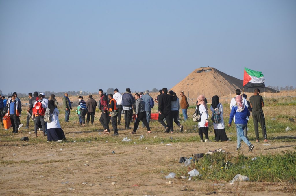 On 54th Friday of Great March of Return and Breaking Siege, Israeli ...