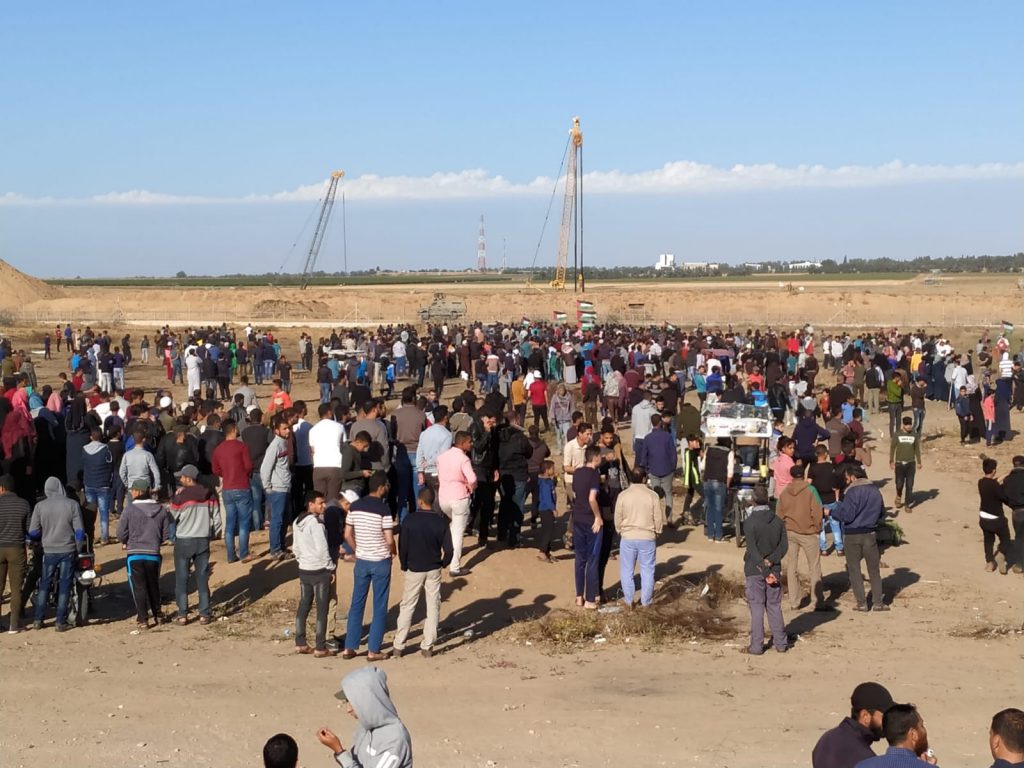 On 57th Friday of Great March of Return and Breaking Siege, Israeli ...