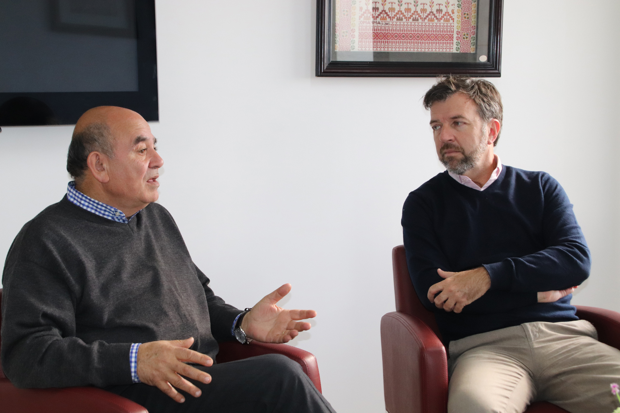 PCHR Receives Delegation of UN High Commissioner Office for Palestine