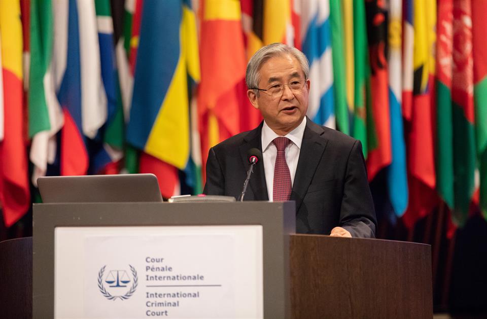 ASP President, O-Gon Kwon, reaffirms unwavering support for the ICC