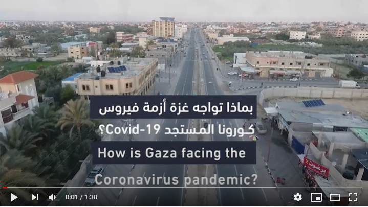How is Gaza facing the Coronavirus pandemic?