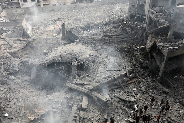 Palestinian human rights organizations call on the international community to intervene to stop Israeli massacres in Gaza and provide protection to Palestinian civilians