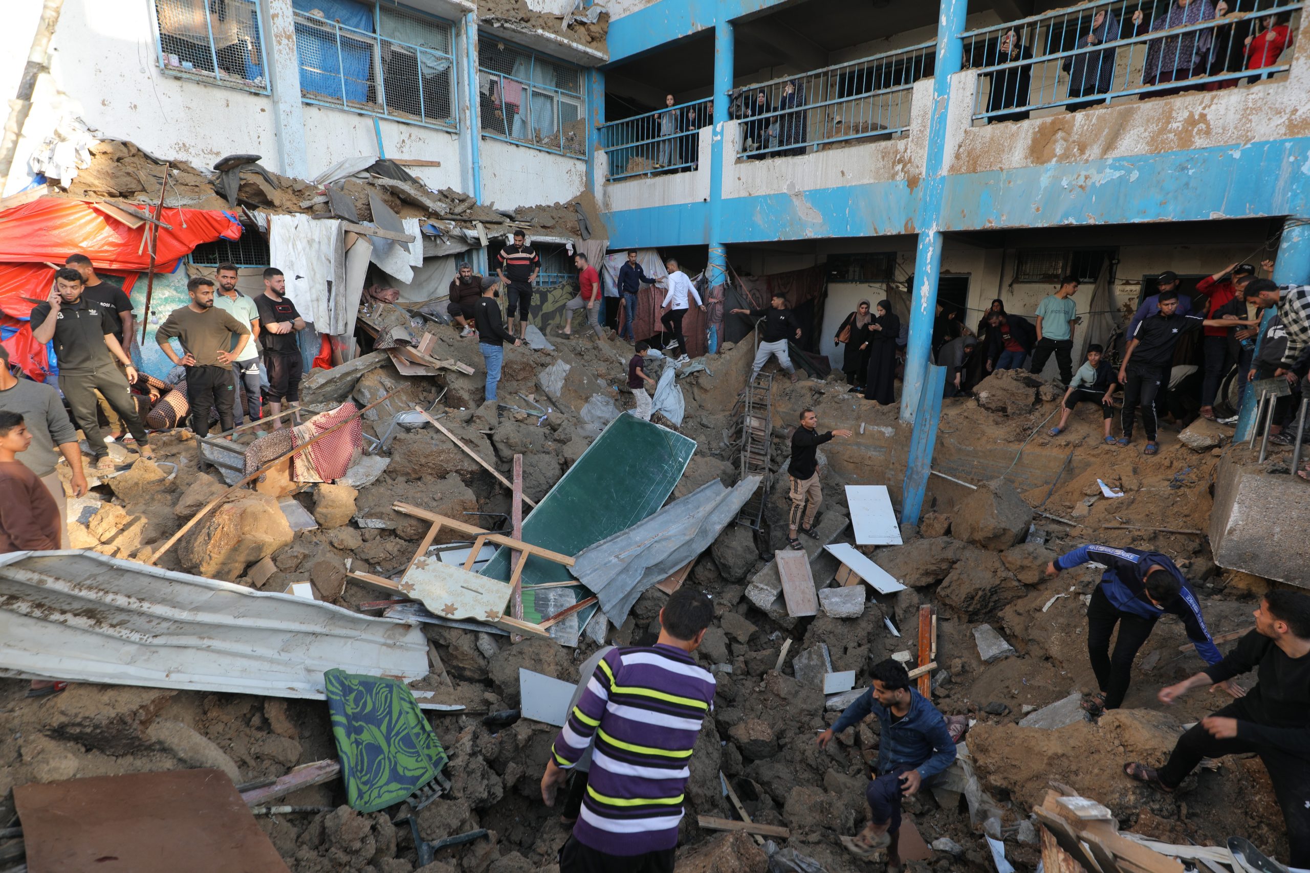 Israel’s Systematic Destruction of Shelters and Mass Killings of Displaced People in Gaza Strip Reflect Pattern of Genocide