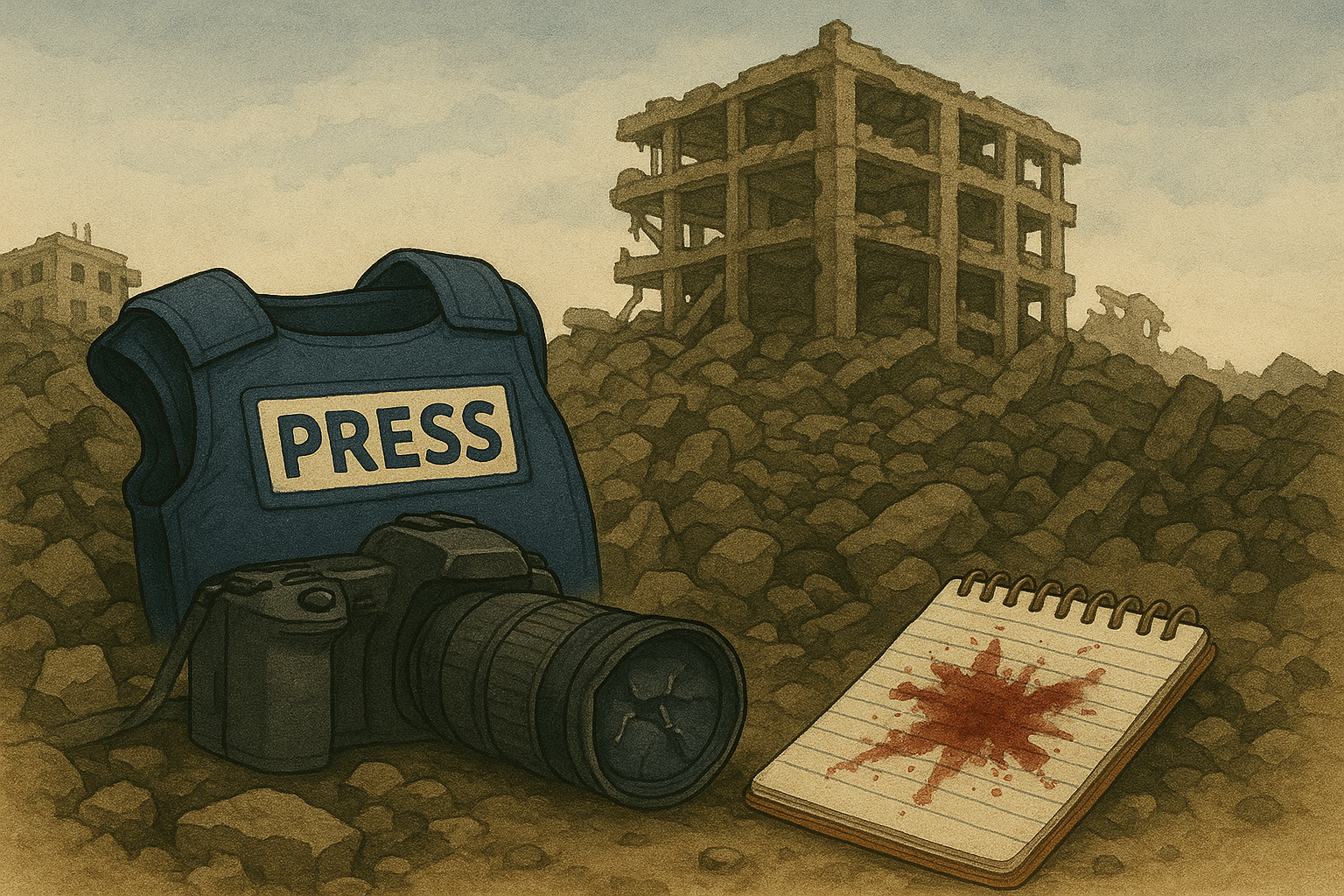 Israeli Occupation Forces Assassinate 3 Journalists, including Two inside their Houses Alongside Their Families