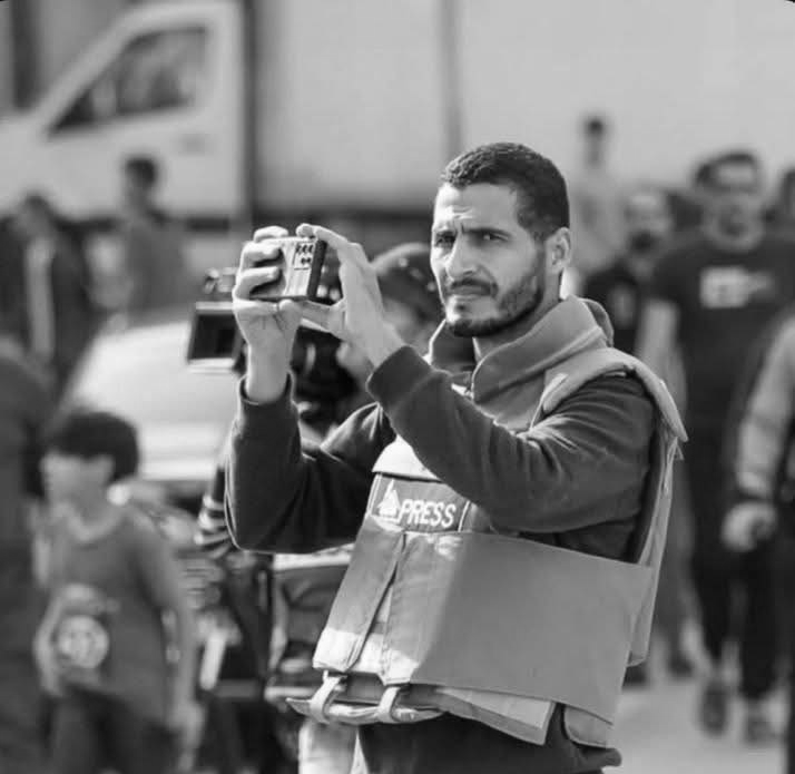 Israeli Strike Targets and Kills Journalist Esleih While Receiving Treatment at Nasser Medical Complex